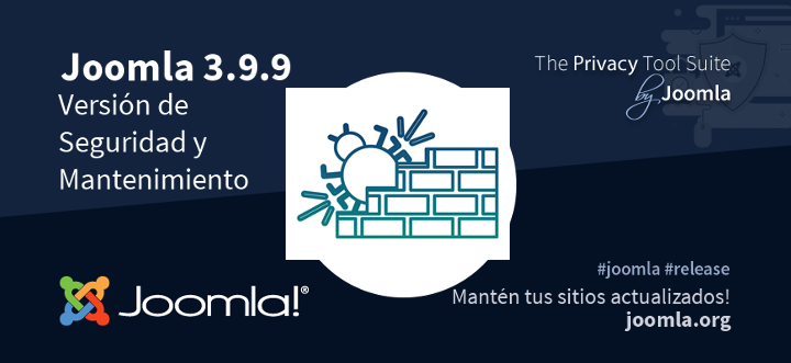 Joomla 3.9.9 ya está disponible