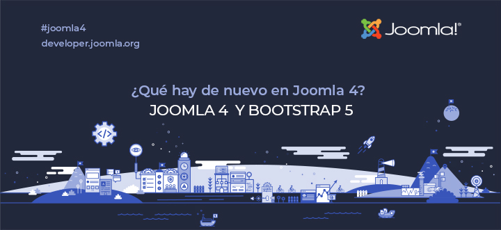 Joomla! 4.0 se lanzará con Bootstrap 5