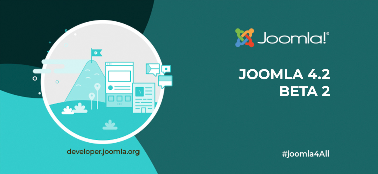 Joomla 4.2 Beta 2 ya está disponible