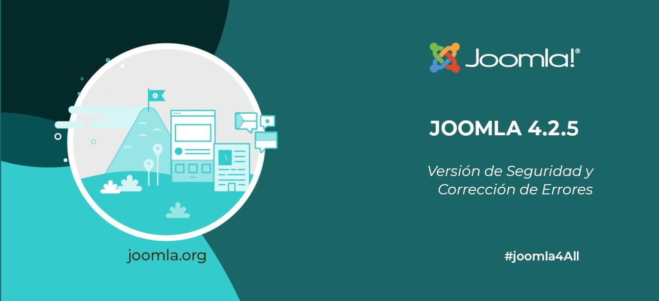 Joomla 4.2.5 ya esta disponible