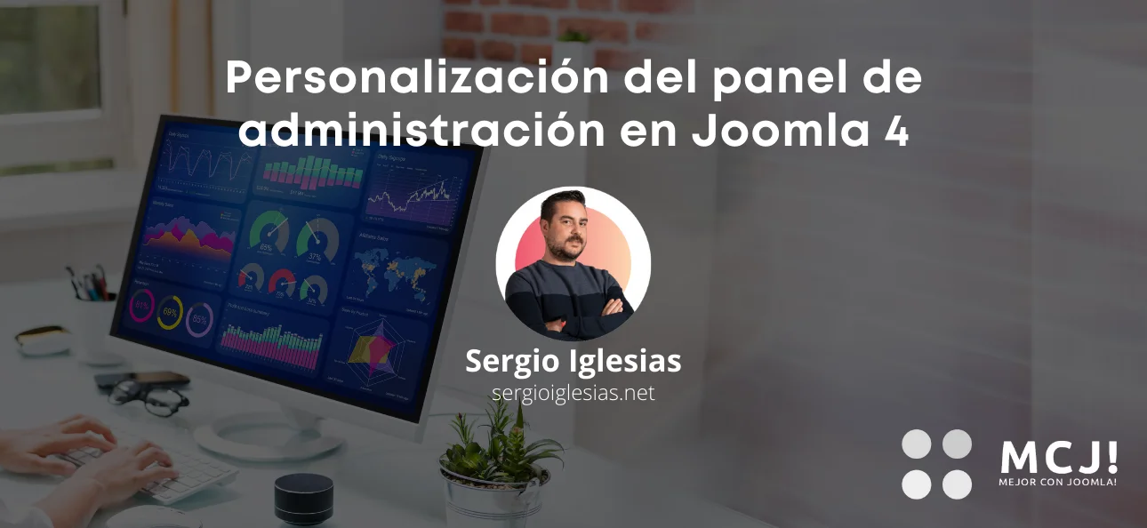 Cómo personalizar el panel de administración en Joomla 4
