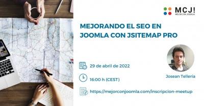 Cartel del meetup con el título, ponente y hora ya descritos en esta página.